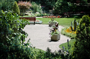 Garden in Riverside Park